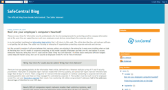 Desktop Screenshot of blog.safecentral.com